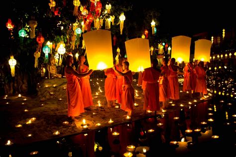  Loy Krathong:  Buddhistisen perinteen ja vesilampun symboliikan yhdistyminen Thaimaassa 21. vuosisadalla